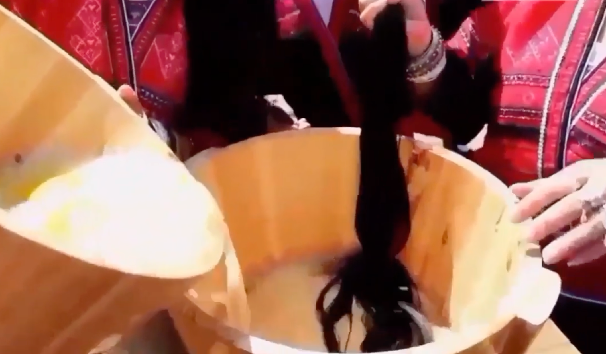 How to make rice water for hair growth ? Yao women's secret recipe